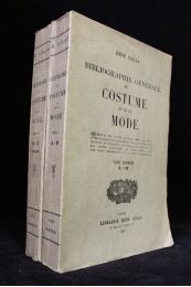 COLAS : Bibliographie générale du costume et de la mode - Prima edizione - Edition-Originale.com
