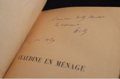 COLETTE : Claudine en ménage - Signiert, Erste Ausgabe - Edition-Originale.com