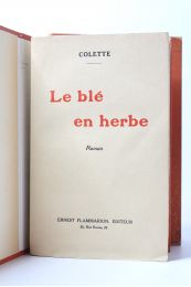 COLETTE : Le blé en herbe - Edition Originale - Edition-Originale.com