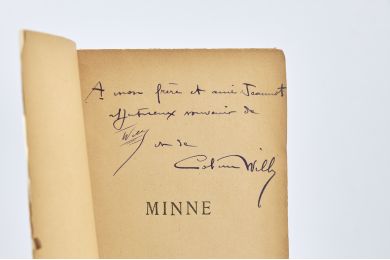 COLETTE : Minne - Autographe, Edition Originale - Edition-Originale.com