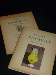 COLLECTIF : Cahiers de la céramique et des arts du feu N°13 et son supplément - Prima edizione - Edition-Originale.com