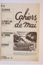 COLLECTIF : Cahiers de Mai N°15 - Prima edizione - Edition-Originale.com