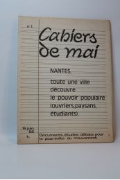 COLLECTIF : Cahiers de Mai N°1 - Erste Ausgabe - Edition-Originale.com