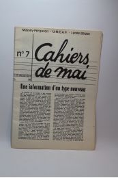 COLLECTIF : Cahiers de Mai N°7 - Edition Originale - Edition-Originale.com