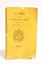 COLLECTIF : Calendrier maçonnique du Grand Orient de France pour l'an de la V.L. 5862 - First edition - Edition-Originale.com
