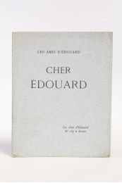 COLLECTIF : Cher Edouard - Erste Ausgabe - Edition-Originale.com