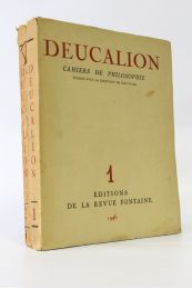 COLLECTIF : Deucalion. Cahiers de philosophie N°1 et N°2. Tête de collection - Edition Originale - Edition-Originale.com