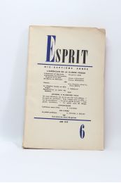 COLLECTIF : Esprit. L'américain de la guerre froide. N°6 de la 17ème année - Prima edizione - Edition-Originale.com