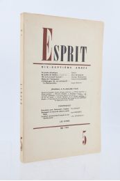 COLLECTIF : Esprit N°5 de la 17ème année - Prima edizione - Edition-Originale.com