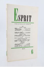 COLLECTIF : Esprit N°6 de la nouvelle série - First edition - Edition-Originale.com
