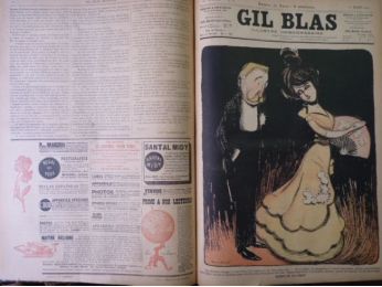 COLLECTIF : Gil Blas, illustré hebdomadaire, du 6 juillet 1900 au 27 décembre 1901 - Erste Ausgabe - Edition-Originale.com