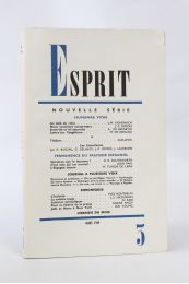 COLLECTIF : Humanae vitae - In Esprit N°376 de la 36ème année - Erste Ausgabe - Edition-Originale.com
