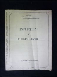 COLLECTIF : Initiation à l'Esperanto - First edition - Edition-Originale.com