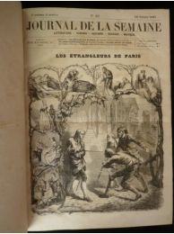 COLLECTIF : Journal de la semaine, du n°167 du 10 octobre 1861 au n°248 du 20 juillet 1862 - First edition - Edition-Originale.com