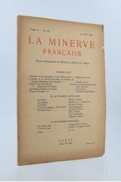 COLLECTIF : La Minerve française, revue bi-mensuelle de littérature d'art et de critique. N°29 - Prima edizione - Edition-Originale.com