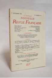 COLLECTIF : La nouvelle revue française N°9 de la 1ere année - First edition - Edition-Originale.com