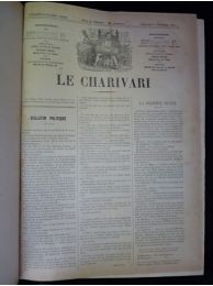 COLLECTIF : Le Charivari, du 1er novembre 1885 au 30 avril 1886 - Erste Ausgabe - Edition-Originale.com