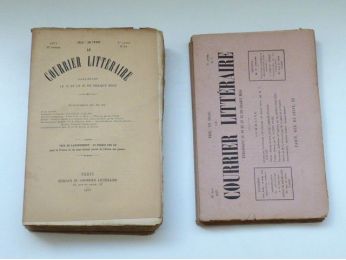 COLLECTIF : Le Courrier Littéraire. 1876-1877 - Erste Ausgabe - Edition-Originale.com