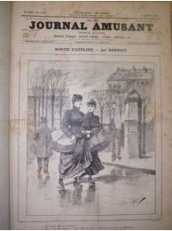 COLLECTIF : Le Journal amusant hebdomadaire illustré. Année complète 1891 du n°1792 du 3 janvier 1891 au n°1843 du 26 décembre 1891 - Erste Ausgabe - Edition-Originale.com