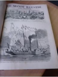 COLLECTIF : Le Monde illustré, journal hebdomadaire. Tome III, second semestre complet 1858. Du n°64 du 3 juillet 1858 au n°89 du 25 décembre 1858 - Erste Ausgabe - Edition-Originale.com