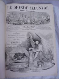 COLLECTIF : Le Monde illustré, journal hebdomadaire. Tome XVI, premier semestre complet 1865. Du n°404 du 7 janvier 1865 au n°428 du 24 juin 1865.  - Edition Originale - Edition-Originale.com