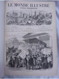 COLLECTIF : Le Monde illustré, journal hebdomadaire. Tome XXVI,  premier semestre complet 1870. Du n°664 du 1er janvier 1870 au n°688 du 18 juin 1870 - Prima edizione - Edition-Originale.com