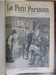 COLLECTIF : Le Petit Parisien, supplément littéraire illustré. 1897, année complète, quelques épidermures, du n°413 du dimanche 3 janvier 1897 au n°464 du dimanche 26 décembre 1897 - Edition Originale - Edition-Originale.com