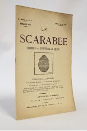 COLLECTIF : Le scarabée. Cahier de lettres et d'art. N°19, troisième année - Erste Ausgabe - Edition-Originale.com