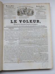 COLLECTIF : Le Voleur, gazette des journaux français et étrangers.  (1834, 1er semestre) - Erste Ausgabe - Edition-Originale.com