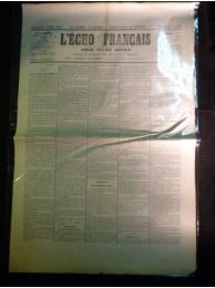 COLLECTIF : L'Echo français - journal politique quotidien. Deuxième année, dimanche 14 mai 1871.  - First edition - Edition-Originale.com