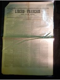 COLLECTIF : L'Echo français - journal politique quotidien. Deuxième année, vendredi 12 mai 1871.  - Edition Originale - Edition-Originale.com