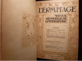 COLLECTIF : L'Ermitage - Revue artistique et littéraire. Année complète 1902 - First edition - Edition-Originale.com