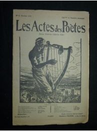 COLLECTIF : Les actes des poètes N°3, revue idéaliste d'action d'art - Erste Ausgabe - Edition-Originale.com