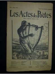 COLLECTIF : Les actes des poètes N°4, revue idéaliste d'action d'art - Erste Ausgabe - Edition-Originale.com