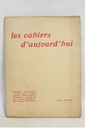 COLLECTIF : Les cahiers d'aujourd'hui N° 10 - First edition - Edition-Originale.com