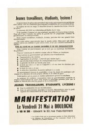 COLLECTIF : [Mai 1968] Tract 