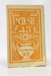 COLLECTIF : Poésie 43 N°XII - Erste Ausgabe - Edition-Originale.com