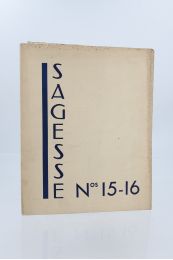 COLLECTIF : Sagesse, Cahiers de littérature et d'art N°15 &16 - Edition Originale - Edition-Originale.com