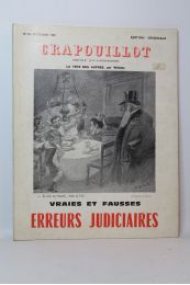 COLLECTIF : Vraies et fausses erreurs judiciaires. Crapouillot n°50 - First edition - Edition-Originale.com