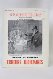 COLLECTIF : Vraies et fausses erreurs judiciaires .Crapouillot n°50 - First edition - Edition-Originale.com