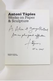 COLLECTIF : Works on paper & sculpture - Autographe, Edition Originale - Edition-Originale.com