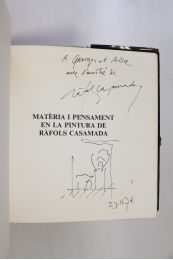 COMABALIA DEXEUS : Materia i pensament en la pintura de Rafols Casamada - Signed book, First edition - Edition-Originale.com