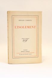 COMBETTE : L'isolement - First edition - Edition-Originale.com