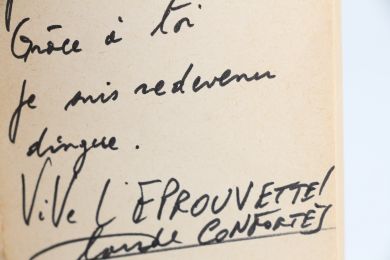 CONFORTES : Je ne veux pas mourir idiot - Signed book, First edition - Edition-Originale.com