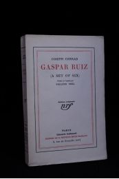 CONRAD : Gaspar Ruiz - Prima edizione - Edition-Originale.com
