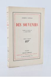 CONRAD : Des souvenirs - First edition - Edition-Originale.com