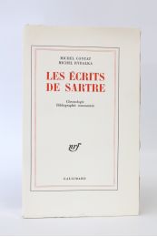 CONTAT : Les écrits de Sartre. Chronologie. Bibliographie commentée - First edition - Edition-Originale.com