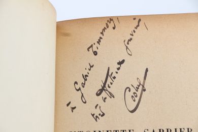 COOLUS : Antoinette Sabrier. - L'enfant chérie - Signed book, First edition - Edition-Originale.com