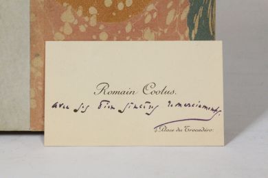 COOLUS : Coeurblette - Signed book, First edition - Edition-Originale.com