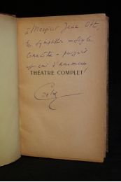 COOLUS : Théâtre complet : 4 fois 7, 28. - L'enfant chérie - Signed book - Edition-Originale.com
